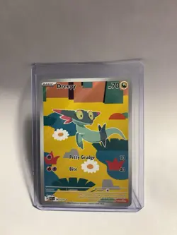 Dreepy 247/217 IR Full Art Ascended Heroes Pokemon Card Near Minting - Image 1