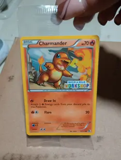 Build a Bear Pokemon Card Charmander Promo Trading Card TCG SEALED NEW - Image 2
