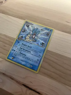 Pokemon Gyarados Deoxys Card 8/107 Reverse Holo - Image 3