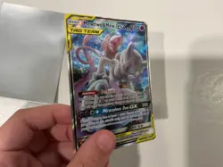 Mewtwo & Mew GX - SM191 - Pokemon Sun & Moon Promo Ultra Rare Card NM - Image 2
