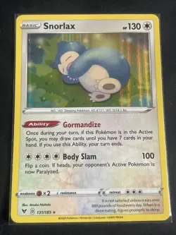 Snorlax 131/185 Vivid Voltage Holo Pokemon Card - Image 1