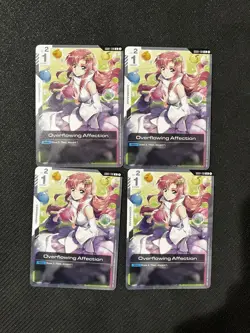 Overflowing Affection GD01-118 Playset | C | Near Mint | Gundam Card Game - Image 1