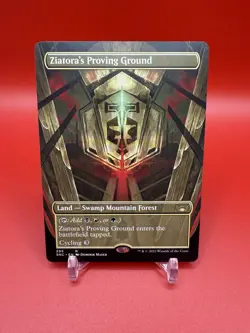 MTG Ziatora’s Proving Ground 295 Borderless Streets of New Capenna NM - Image 1
