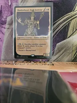 Shadowheart, Dark Justiciar (Showcase) 392 Baldur's Gate MtG NM - Image 1