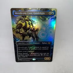 Mendicant Core, Guidelight (Borderless) Aetherdrift Magic: The Gathering Foil - Image 1