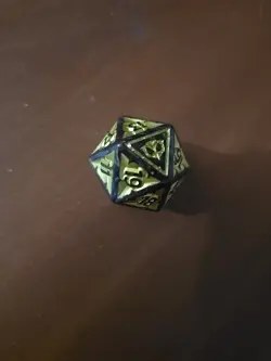20 Sided Spindown Dice Die from the Secrets of Strixhaven Codex Bundle MTG - Image 2