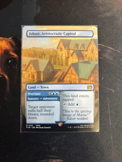 Mtg Jidoor, Aristocratic Capital Borderless - Final Fantasy + Bonus Foils - Image 2