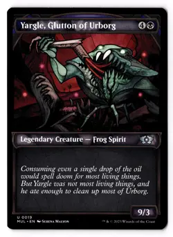 Yargle, Glutton of Urborg 19 March of the Machine: Multiverse Legends Normal NM - Image 1