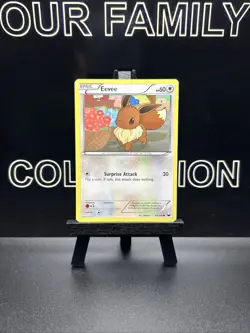 Eevee 83/108 Pokemon B&W Dark Explorers Trading Card TCG Common 2012 Regular MP - Image 1