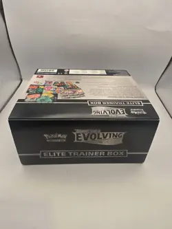 Pokemon TCG Evolving Skies Elite Trainer Box Display box only Extras - Image 3