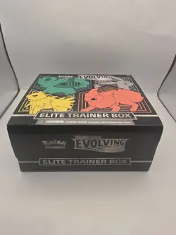 Pokemon TCG Evolving Skies Elite Trainer Box Display box only Extras - Image 5