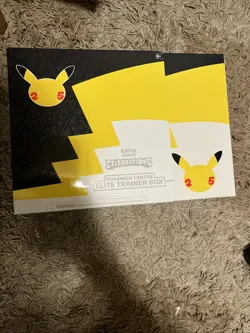 Empty Pokemon Center Celebrations 25th Elite Trainer Box ETB No Packs No Promo - Image 1