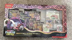 Pokemon TCG Paldean Fates Great Tusk ex & Iron Threads ex Premium Collection NEW - Image 3