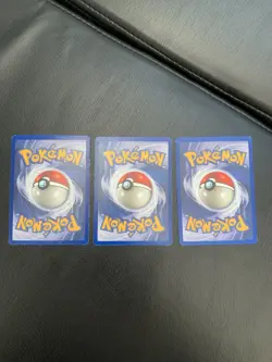 1999 Pokemon Wotc Base Set Three Cards Varying In Condition - Image 2