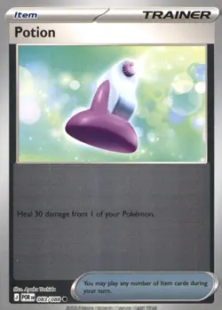 POTION 083/088 COMMON PERFECT ORDER POKEMON REVERSE HOLO NEAR MINT - Image 1