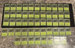 Pokemon TCG Zarude 199 Destined Rivals Black Star Promo Cosmos Holo Lot Of 52 - Image 1