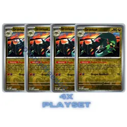 4x Drakloak 72/131 x4 - REVERSE HOLO - Prismatic Evo - Pokemon TCG - Playset NM - Image 1
