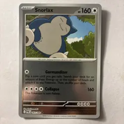 Snorlax 063/088 - Reverse Holo - Pokemon TCG: Perfect Order - English NM - Image 2