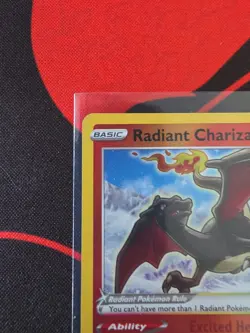 Radiant Charizard 20/159 Shiny Pokemon Crown Zenith NM - Image 2