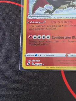 Radiant Charizard 20/159 Shiny Pokemon Crown Zenith NM - Image 4