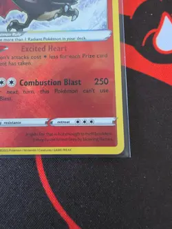 Radiant Charizard 20/159 Shiny Pokemon Crown Zenith NM - Image 5