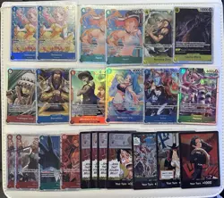One Piece Secret Rare/DON!! Card Lot - Image 1