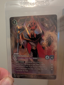 Disney Lorcana TCG Jafar - High Sultan of Lorcana 33/P2 Promo Foil ENG - Image 1