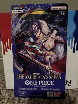One Piece Card Game English Azure Sea’s Seven Single Pack BRAND NEW! OP 14-EB04 - Image 1
