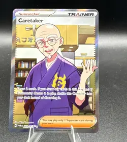 Caretaker 203/167 Ultra Rare SV06: Twilight Masquerade Pokemon Card - Image 1