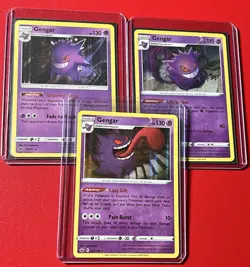 Gengar Lot - NM - Pokemon TCG - 3 Card Lot - Image 1