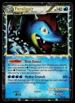 Pokemon Card - Feraligatr HGSS Black Star Promos HGSS07 Promo - Image 1