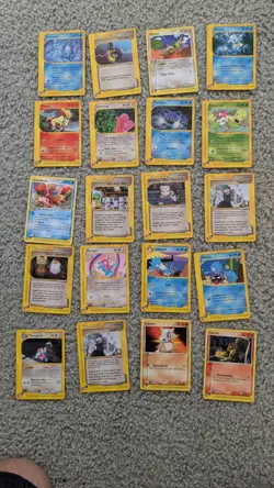 Pokemon E Reader Cards, Lot Of 120 Non Holo Cards - Image 2