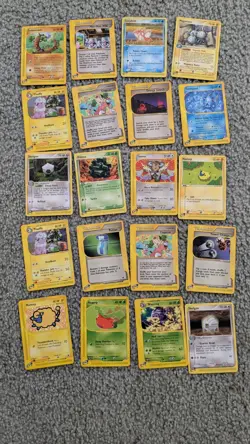 Pokemon E Reader Cards, Lot Of 120 Non Holo Cards - Image 3
