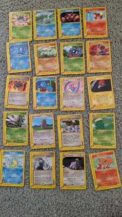 Pokemon E Reader Cards, Lot Of 120 Non Holo Cards - Image 5