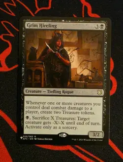 MTG Grim Hireling x1 Near Mint from The List Reprints - Image 1