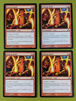 Madcap Skills x4 Gatecrash 4x Playset Magic the Gathering MTG - Image 1