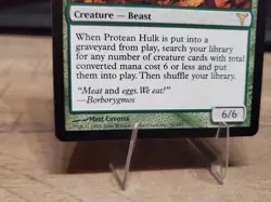 PROTEAN HULK ✨ Magic The Gathering MTG Dissension NM - Image 3