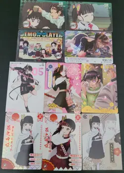 Kanao Tsuyuri Card Lot - Demon Slayer Anime CCG 10 Cards Manga - Image 1