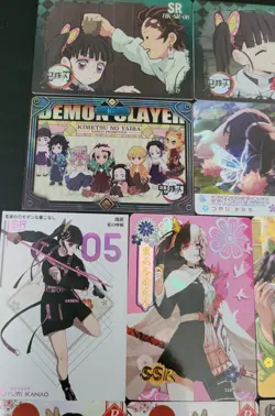 Kanao Tsuyuri Card Lot - Demon Slayer Anime CCG 10 Cards Manga - Image 2