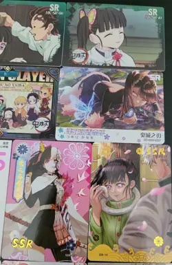 Kanao Tsuyuri Card Lot - Demon Slayer Anime CCG 10 Cards Manga - Image 3