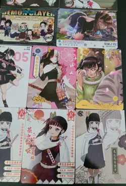 Kanao Tsuyuri Card Lot - Demon Slayer Anime CCG 10 Cards Manga - Image 4