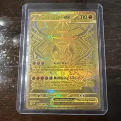 Mega Zygarde ex 124/088 Perfect Order Gold Hyper Rare Holo Pokemon TCG MINT - Image 1