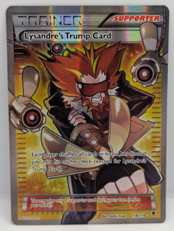 Lysandre's Trump Card (118 Full Art) 118/119 XY - Phantom Forces Holo LP Pokemon - Image 1