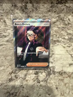 2026 Pokemon Ascended Heroes Boss's Orders Corbeau Ultra Rare #256/217 NM - Image 1