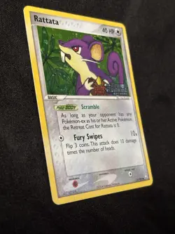 Pokemon TCG Rattata Team Rocket Returns Reverse Holo - Image 3