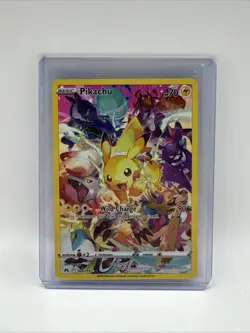Pokemon Pikachu TCG Crown Zenith Holo Full Art Secret Rare NM+ - Image 1