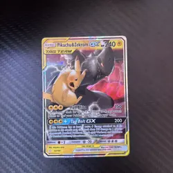 Pikachu & Zekrom GX 33/181 - Pokemon Team Up - NM - Image 1