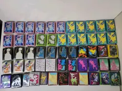 Various Pokemon TCG ETB Card Sleeves - Lot of 56 Packs - Image 1
