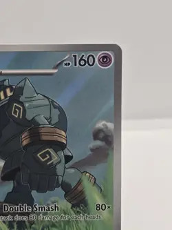 Pokemon TCG Golurk Illustration Rare Black Bolt 123/086 NM Condition - Image 2