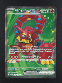 2025 Pokemon VOLCANION EX #171/159 Journey Together Ultra Rare ENG - Image 1